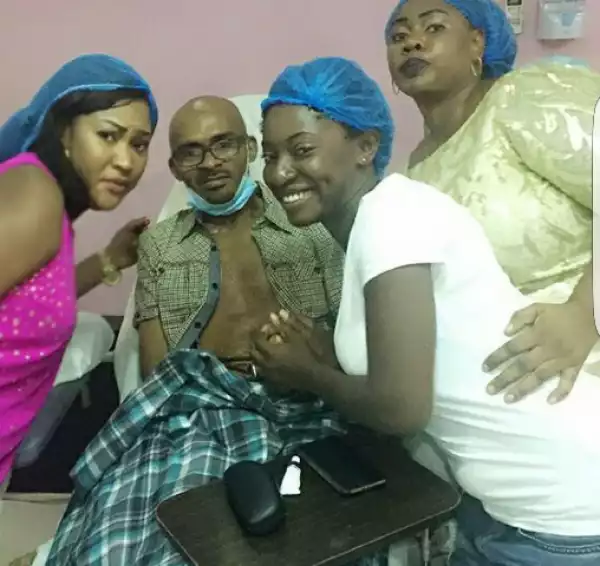 Photo: Colleagues Visit Nollywood Actor Leo Mezie, Who Is Down With Kidney Failure